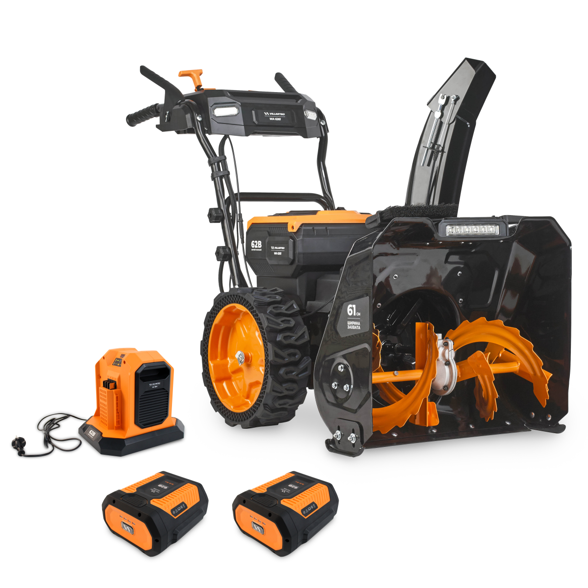 Аккумуляторный снегоуборщик VILLARTEC WA 6261 Set